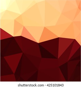 Red orange polygonal business background