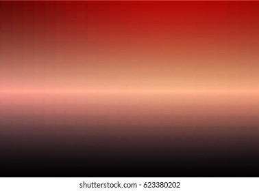 Red orange purple vector abstract rounded corners square tiles mosaic background over white blurred background