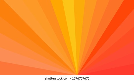 Red and Orange Radial Background