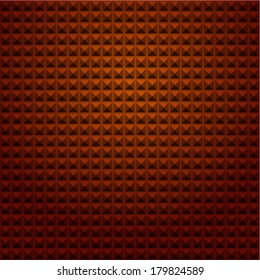 Red Orange Squares Studded Abstract Vector Background eps10