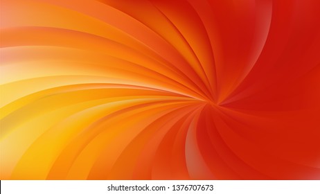Red and Orange Twisted Spiral Rays Background