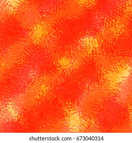 Red orange watercolor background / texture - vector.
