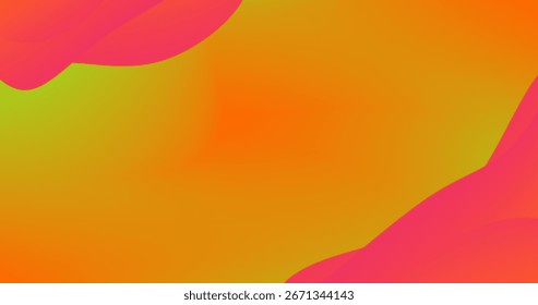 Rot Orange und Gelb Farbverlauf Flüssigkeit abstrakten Hintergrund für Wallpaper Webseite Hintergrund Banner