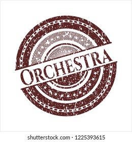 Red Orchestra rubber grunge texture seal