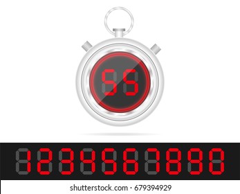 red original stopwatch