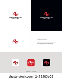 The red p and d logos mean brave, very suitable for starting your new business in technology or other fields