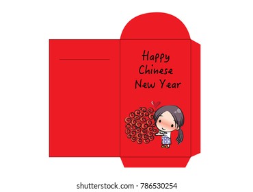 red packet design vector