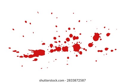 Red Paint Blood Splatter Texture Bloody dripping 