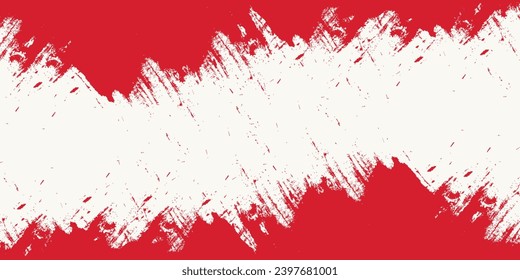 Fondo de textura gris pintado de color rojo.ilustración vectorial