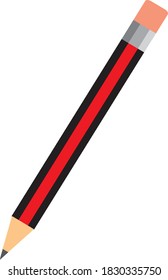 Película roja pintada , vieja escuela estacionaria - Vector