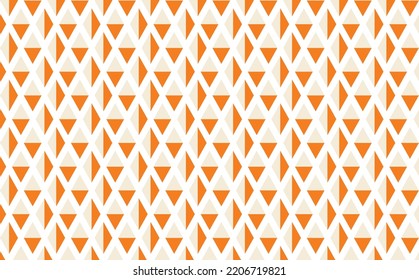 Red and pale yellow colored rhombus or diamond pattern. Background for fabric, wallpaper, banner, cover, card, and prints.