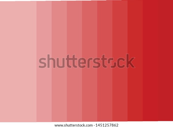 Red Palette Bright Soft Color Coordination Stock Vector Royalty Free 1451257862