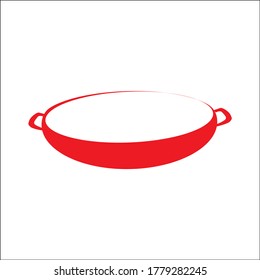 Red Pan Logo Vector Illustration