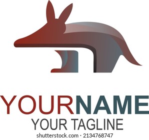 RED PANDA creative illustration logo icon design