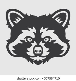 Red Panda Head Logo Mascot Emblem
