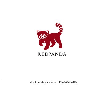 red panda logo icon designs