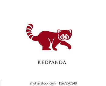 red panda logo icon designs
