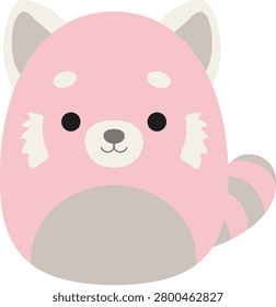 Red Panda vector file