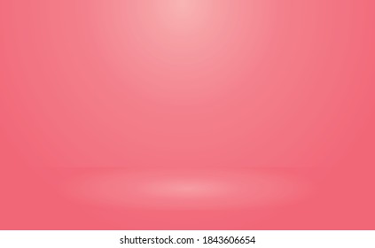 roter panoramischer Studiohintergrund mit weißem Licht