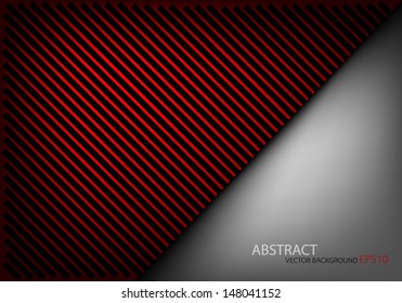 red paper background overlap dimension vector illustration message board for text and message design modern website
