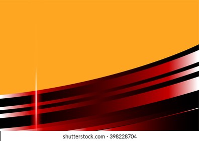 Red paper background overlap dimension vector illustration message board for text and message design modern website
