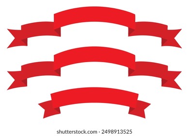 Red Paper Banner art intricate line beauty
