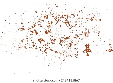 red paper collection splash vector