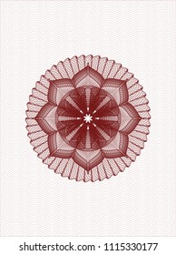 Red passport rossete