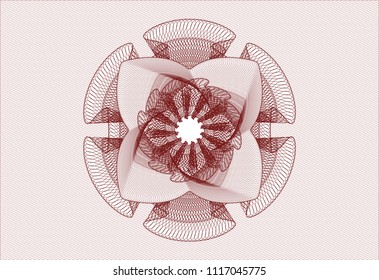 Red passport rossete