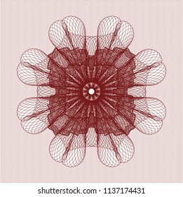 Red passport rossete