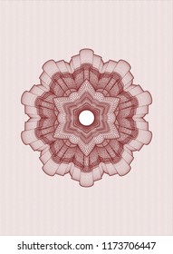 Red passport rossete
