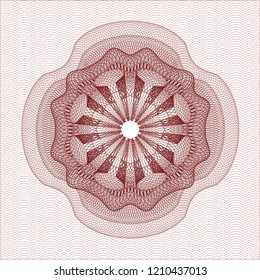 Red passport rossete
