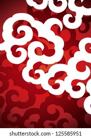 Red pattern 7