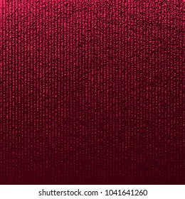Red pattern. Abstract crimson background. Maroon vector illustration. Scarlet glitter stripes. Dark red foil texture. Luxury pattern. Element for poster, cover, card brochure banner
