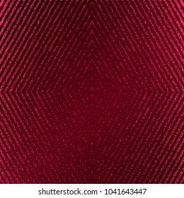 Red pattern. Abstract crimson background. Maroon vector illustration. Scarlet glitter stripes. Dark red foil texture. Luxury pattern.