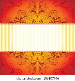 Red pattern background