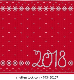 Red pattern snowflakes decoration, hand drawn winter ornament.  New year fashion motif can be used to print on the phone, for paper, textile, cloth fabric print. Merry christmas card with background.