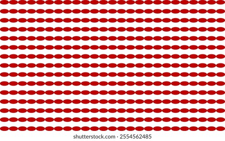 Red pattern, two tone red string beads repeat pattern, replete image, design for fabric printing, Christmas's background