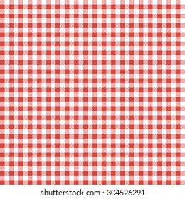 Red patterns tablecloths