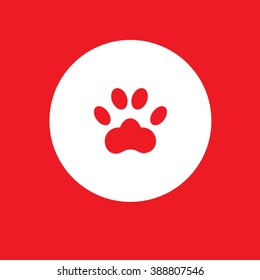 Red paw