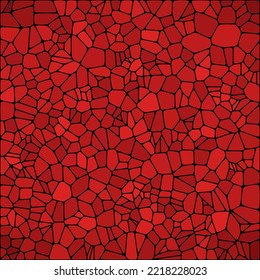 
Red pebbles. Abstract vector background. Presentation template.