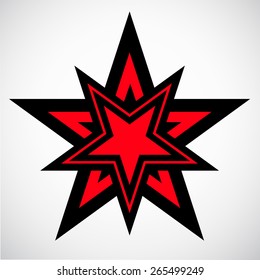 red pentagram 