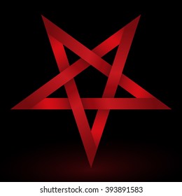 red pentagram