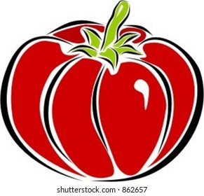 Red pepper. Check my portfolio for many more images of this series.