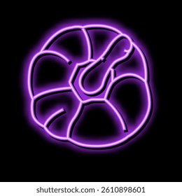 red pepper ingredient neon light sign vector. red pepper ingredient sign. isolated symbol illustration
