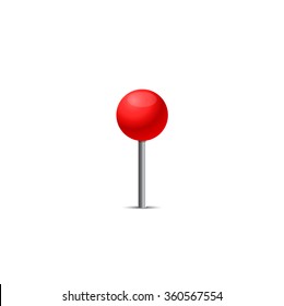 Red Pin Icon
