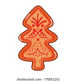 red pine tree christmas decoration