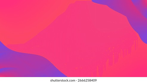 Red Pink Abstract Background with Fluid Mesh Layer Gradient Style