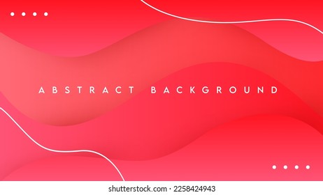 roter und rosafarbener Hintergrund mit abstraktem und Farbverlauf-Stil