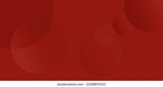 Red and pink background with circle abstract. Circle Creative Wallpaper. Dynamic shape composition and elements. Modern design in Eps10 vector illustration